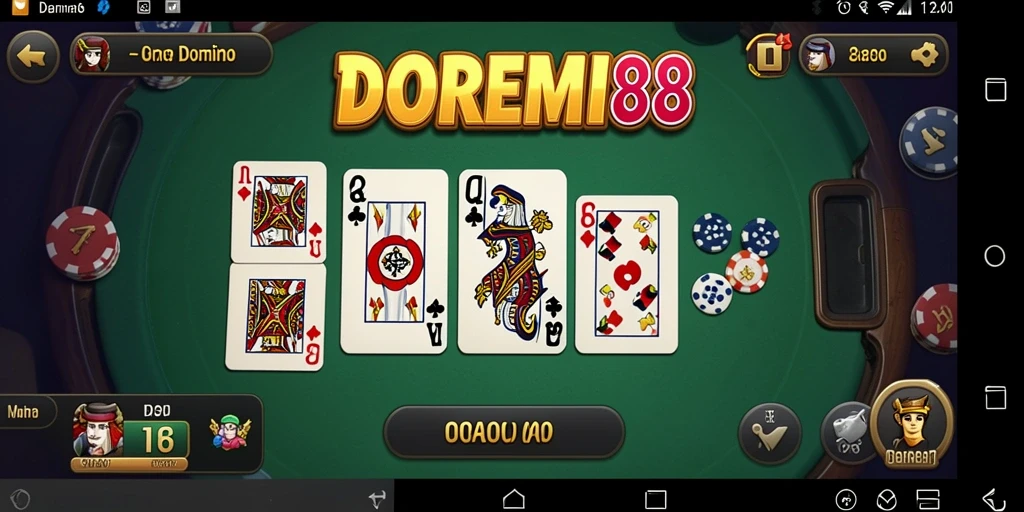 Tampilan seru gameplay DOREMI88 yang penuh tantangan.