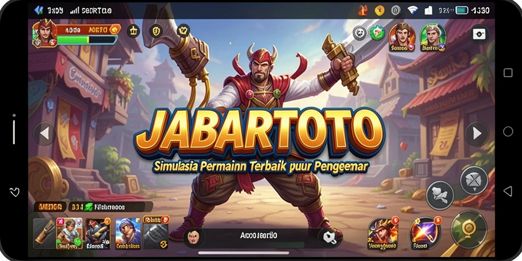 Tampilan layar dari gameplay JABARTOTO yang menarik.